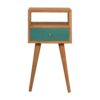 Mini Teal Hand Painted Bedside