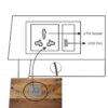 2 Drawer Cable Writing Desk - Image 11