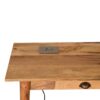 2 Drawer Cable Writing Desk - Image 12