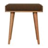 Multi Tweed Tray Style Footstool