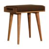 Multi Tweed Tray Style Footstool - Image 2