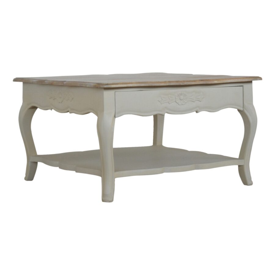 Amberly Carved Coffee Table - Image 4