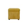 mustard lid up cotton velvet ottoman