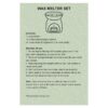 wax melter info leaflet