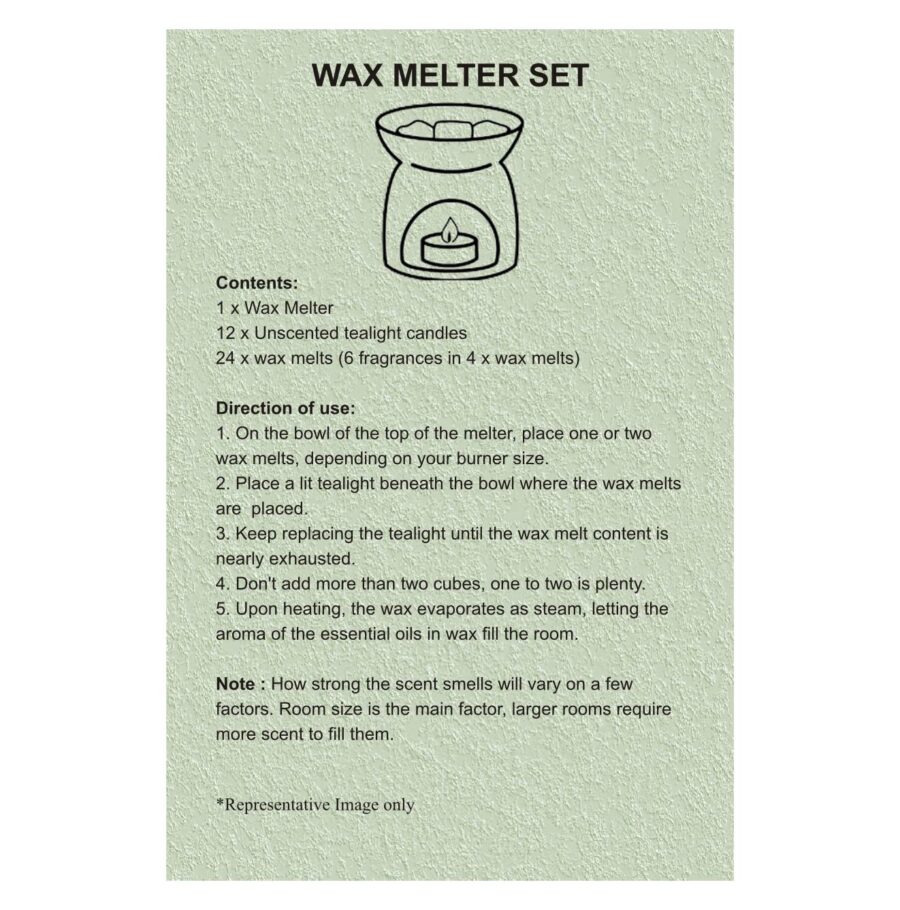 wax melter info leaflet