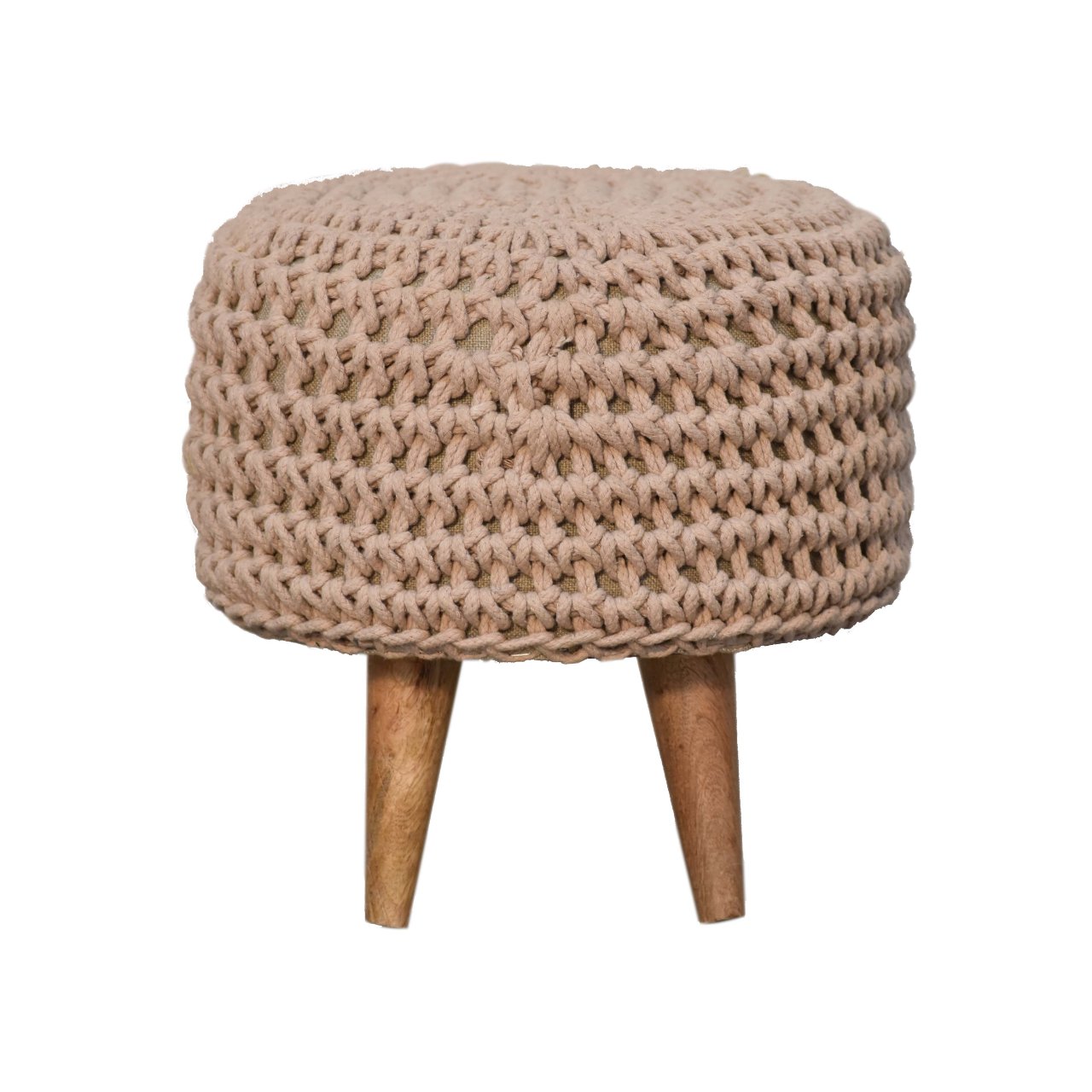 Keeva Beige Oblong Footstool EU US UK Wholesale