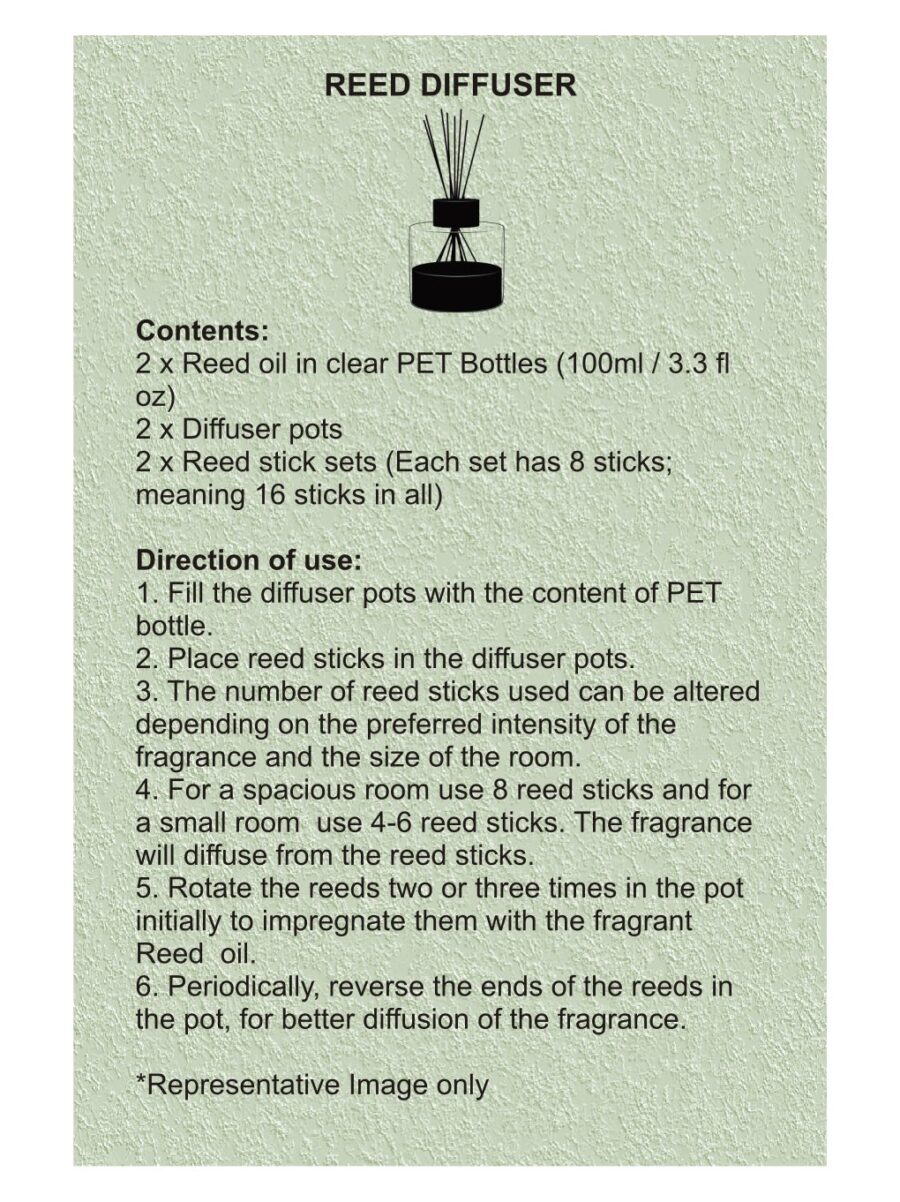 information for reed diffuier