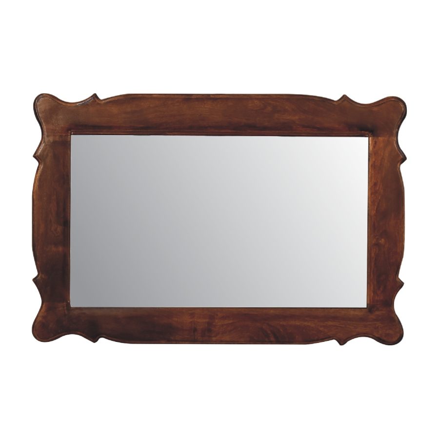 Chestnut Oblong Mirror Frame - Image 2