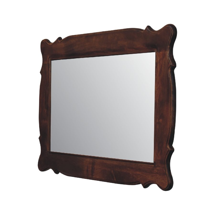 Chestnut Oblong Mirror Frame - Image 9
