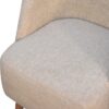 in3356 bouclé cream tub chair