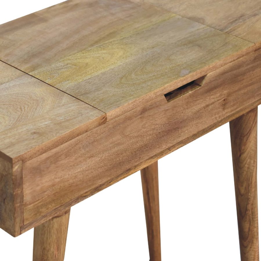 Mini Oak-ish Dressing Table - Image 4