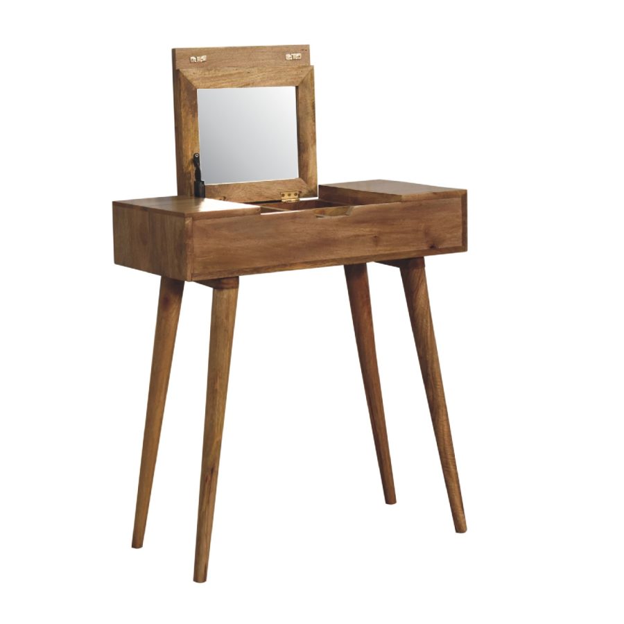 Mini Oak-ish Dressing Table - Image 5