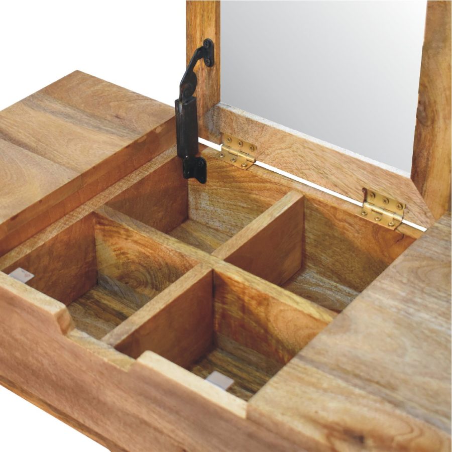 Mini Oak-ish Dressing Table - Image 7