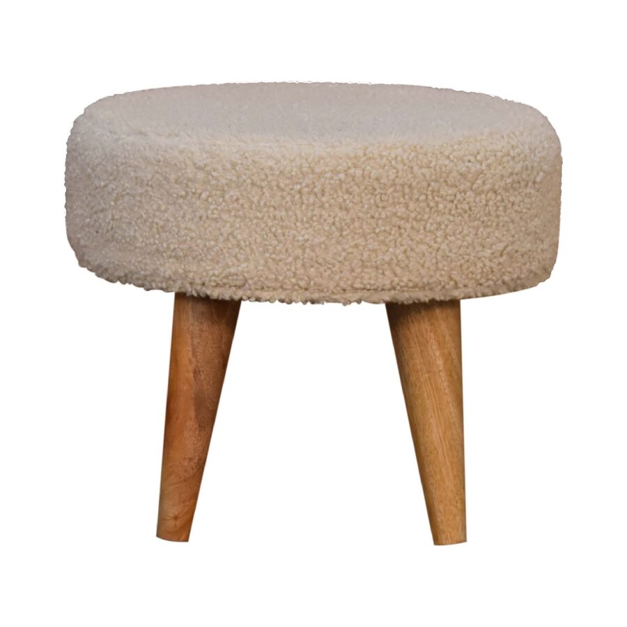 in3434 boucle uachtar petite footstool