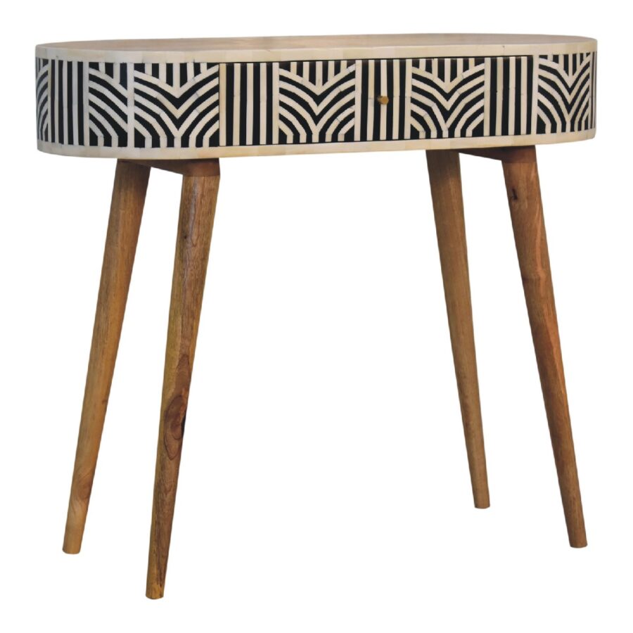 in3383 edessa bone inlay console table