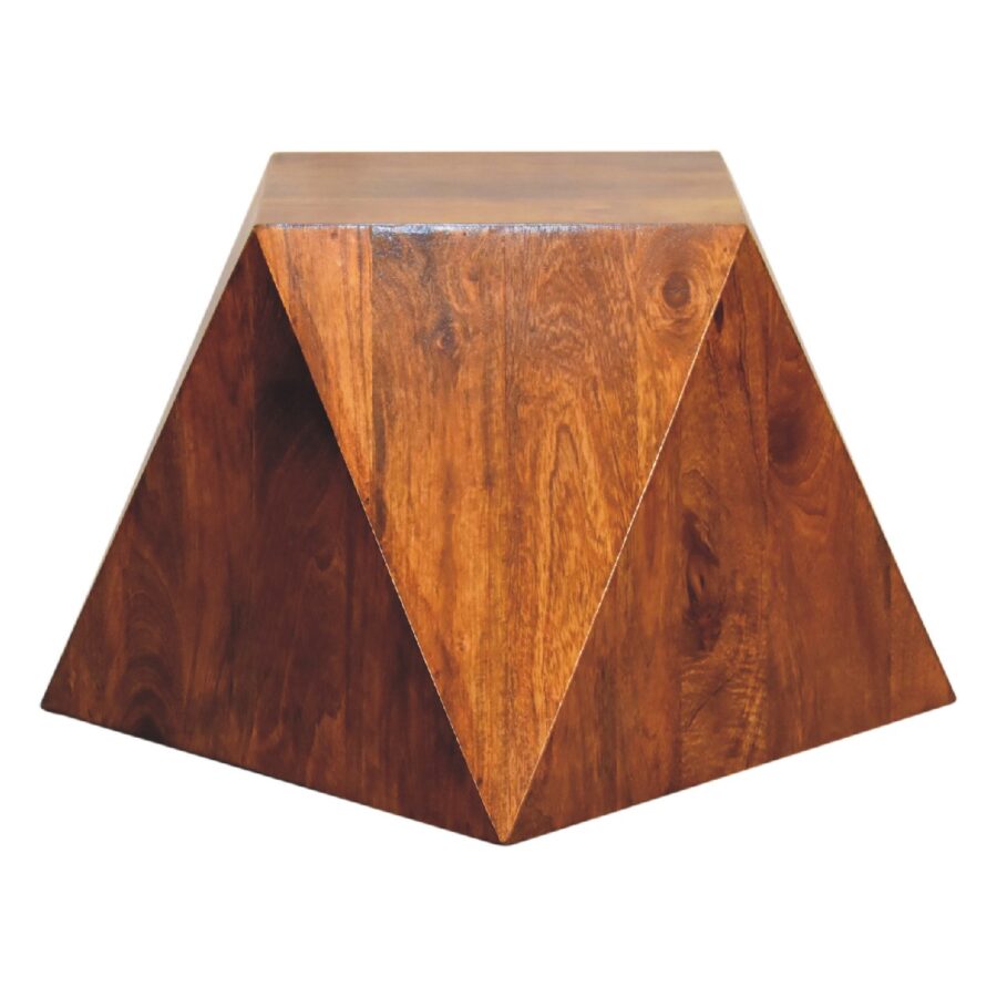 in3387 chestnut abstract end table