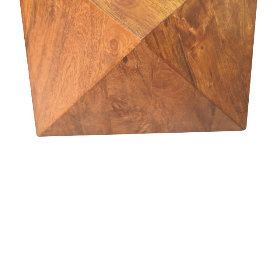 in3387 chestnut abstract end table