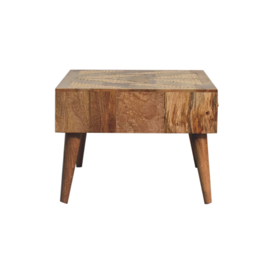 table basse aztèque tissée in3400