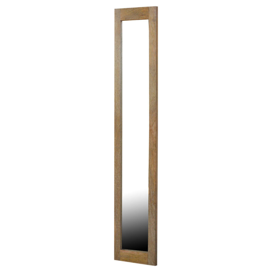 in031 rectangular wooden frame with mirror