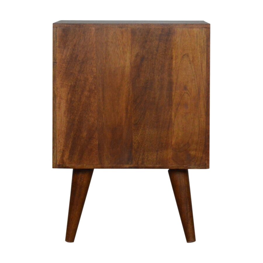 in1003 mixed chestnut bedside