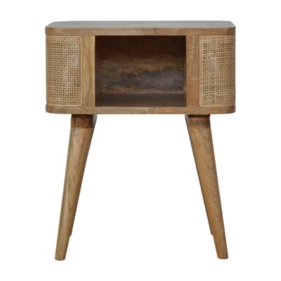 in1140 woven open slot bedside