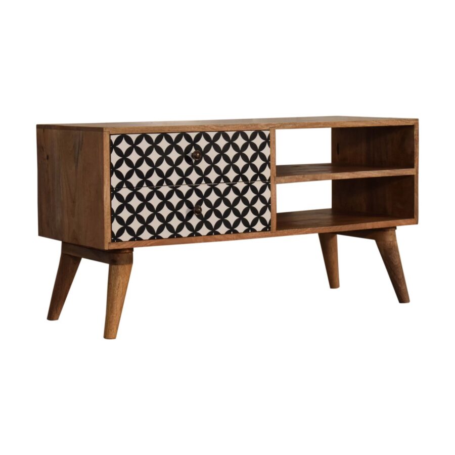 in1511 diamond screen printed media unit