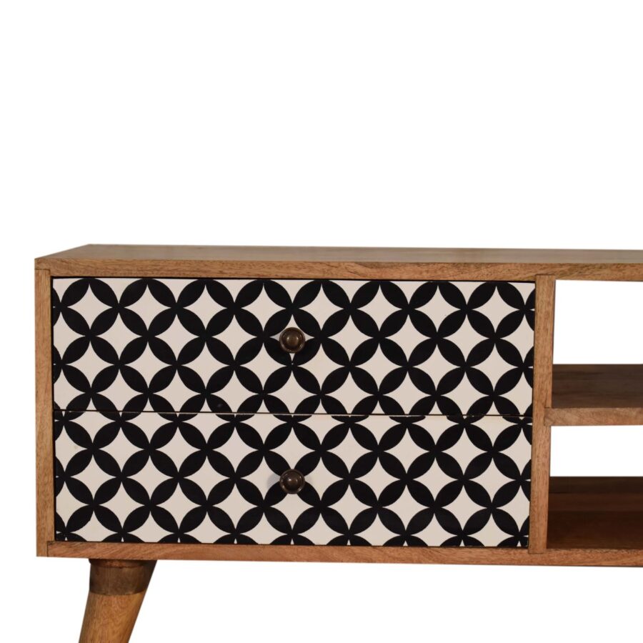 in1511 diamond screen printed media unit