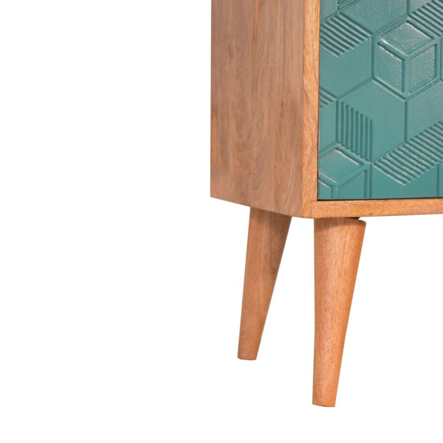 in1534 acadia teal bedside