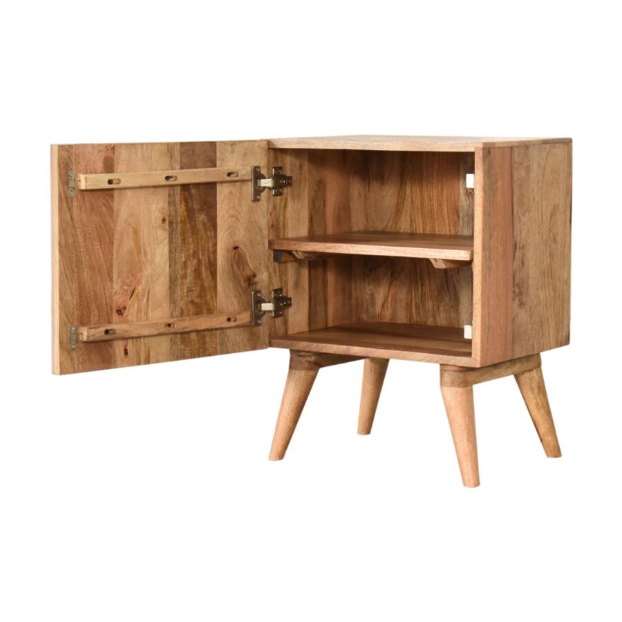 in1575 quebec brown bedside