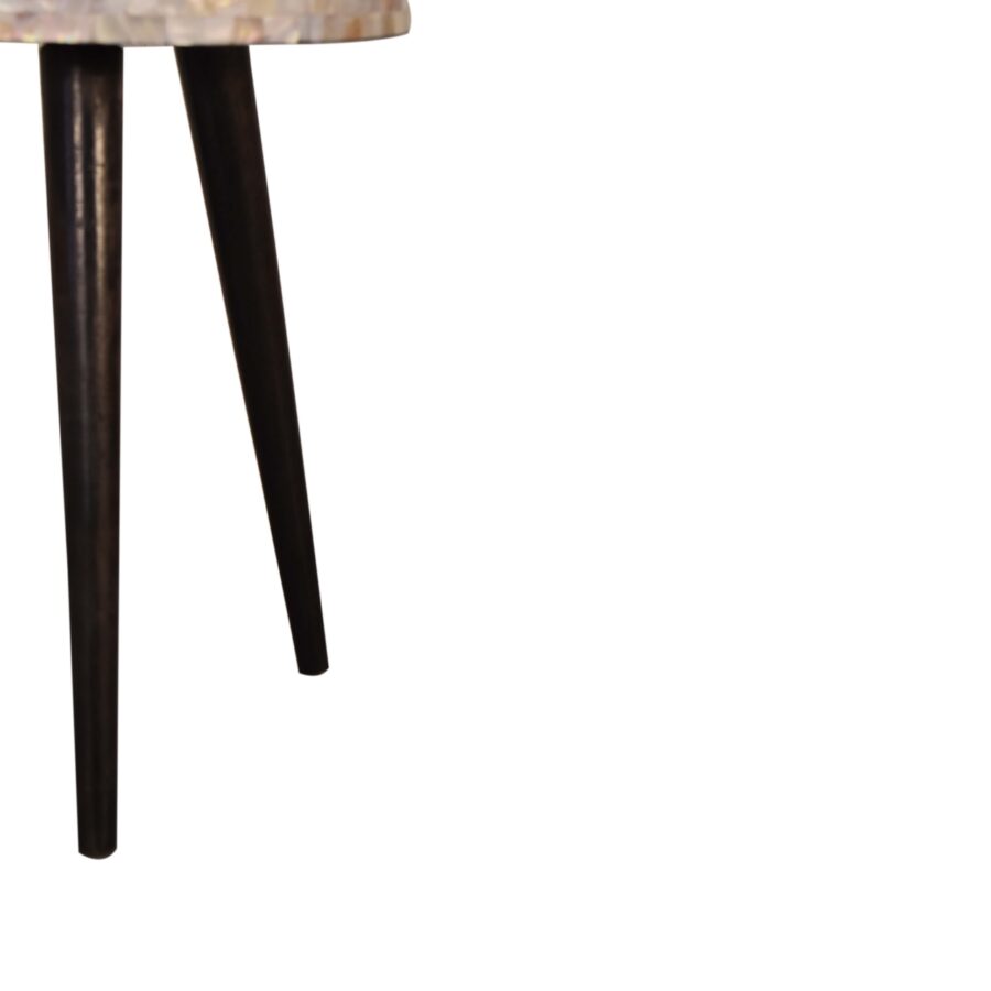 in1652 honeycomb mosaic end table