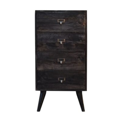 in1717 ash black filing cabinet