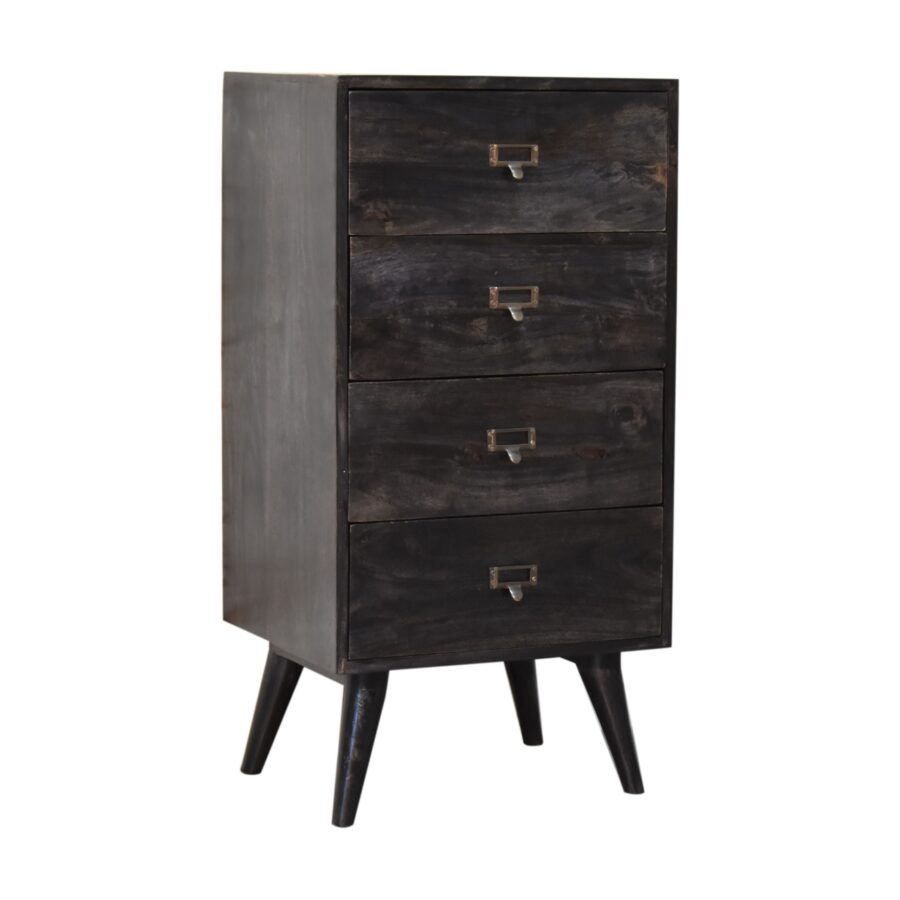 in1717 ash black filing cabinet