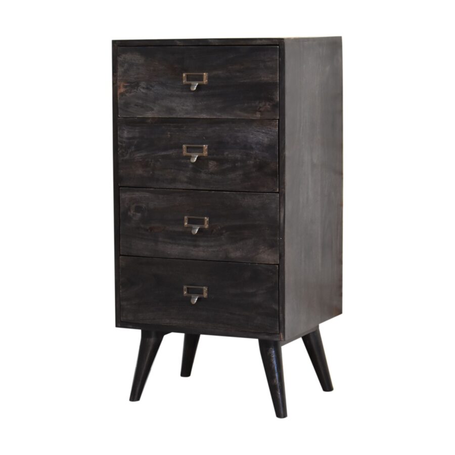 in1717 ash black filing cabinet