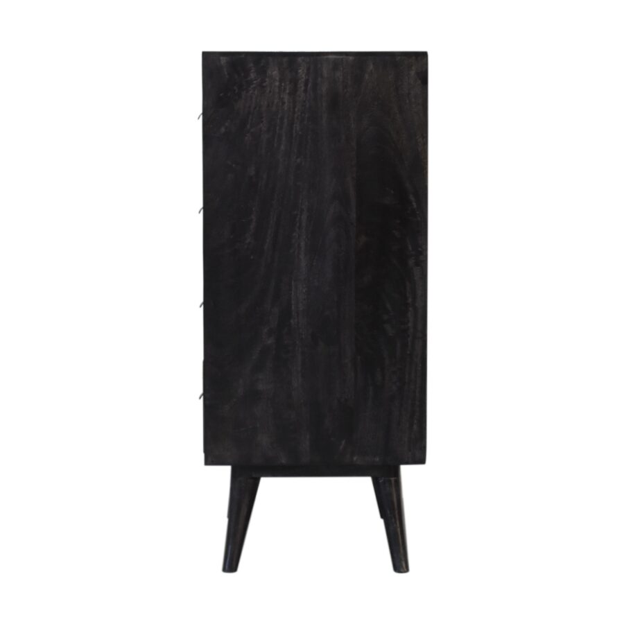 in1717 ash black filing cabinet