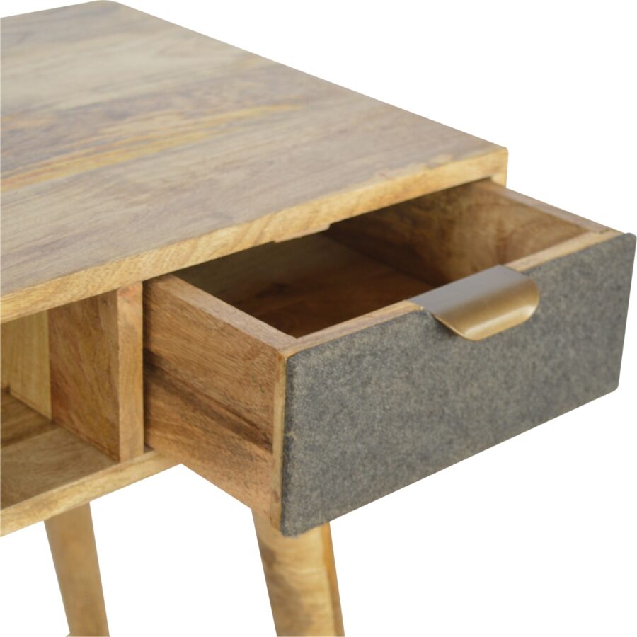 Bureau in184 en tweed gris