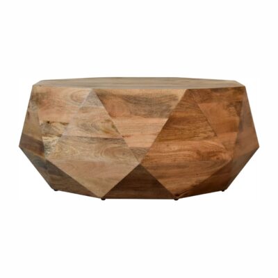 in1855 geometric solid wood coffee table