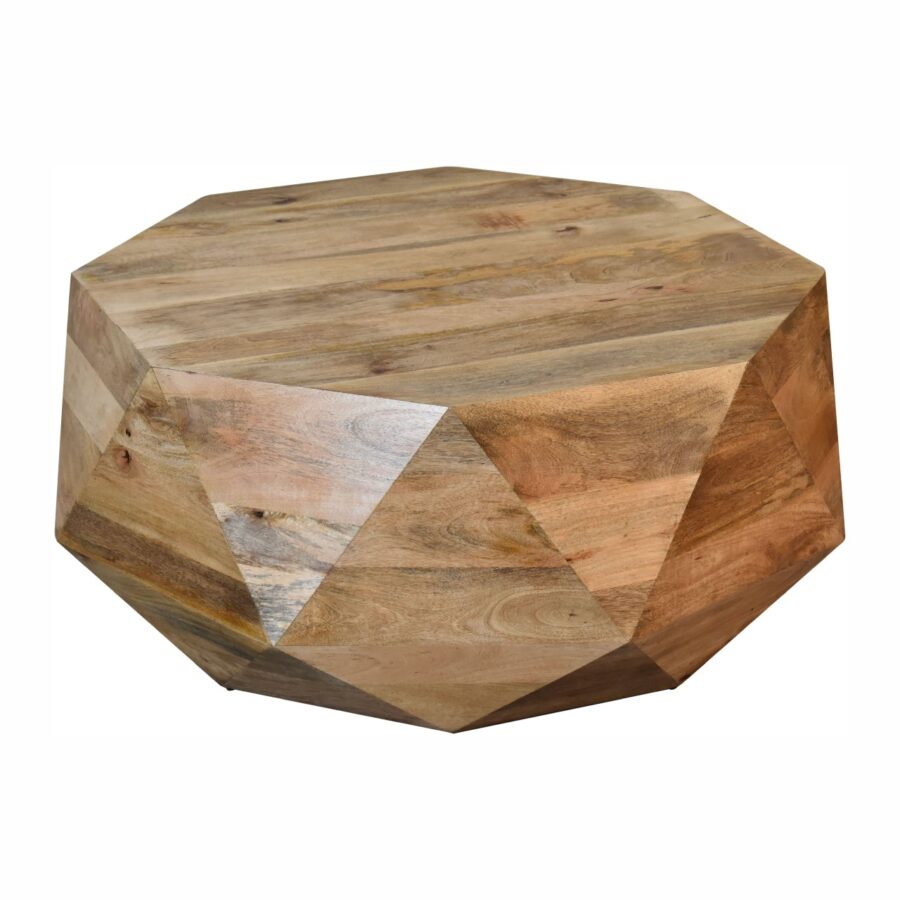 in1855 geometric solid wood coffee table