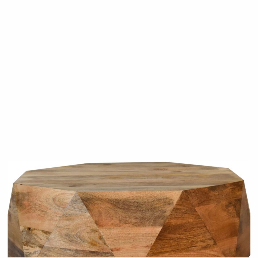 in1855 geometric solid wood coffee table