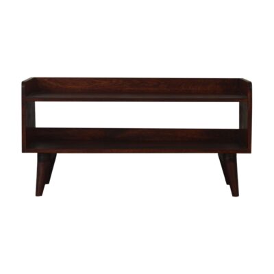 in2106 nordic style open shoe storage bench