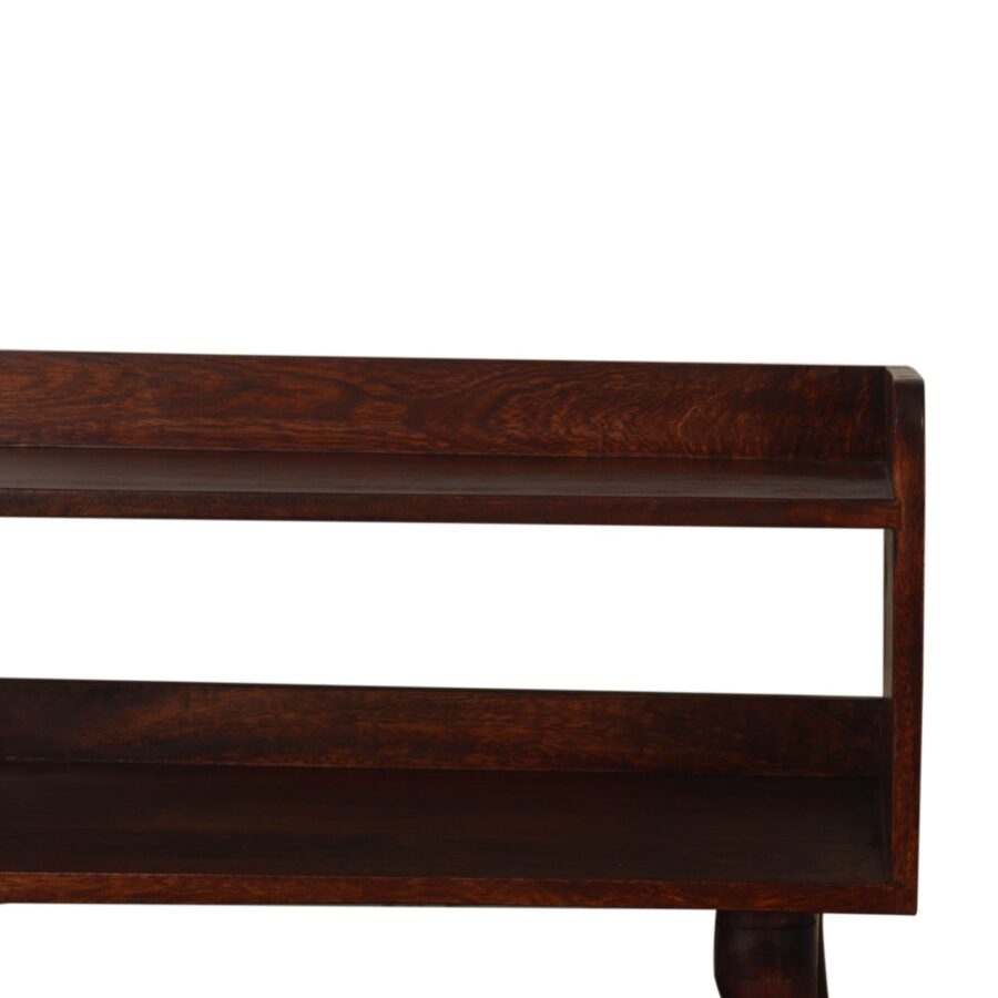 in2106 nordic style open shoe storage bench