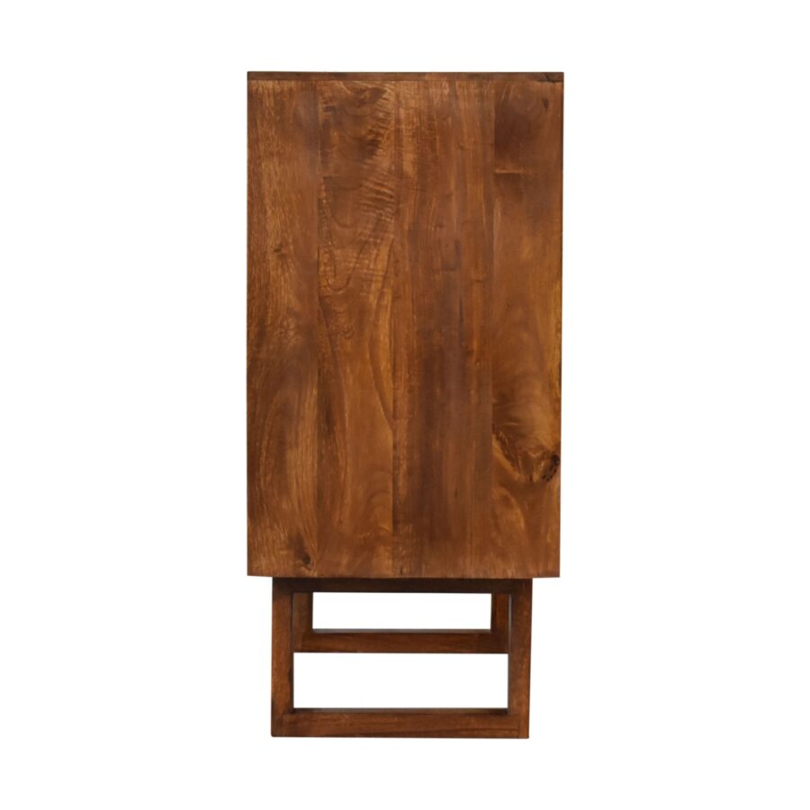 in2120 u shape chestnut sunrise cabinet