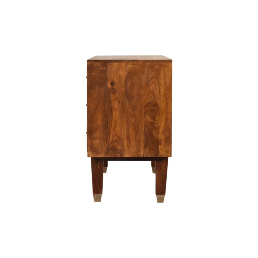 in2127 manila gold sideboard with tapered legs