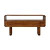 in2134 u shape curved chestnut media unit