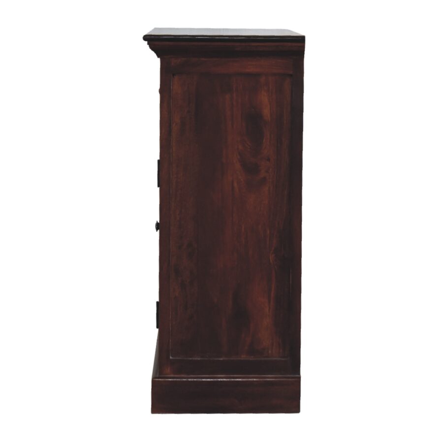 in3370 cherry cabinet with glazed doors