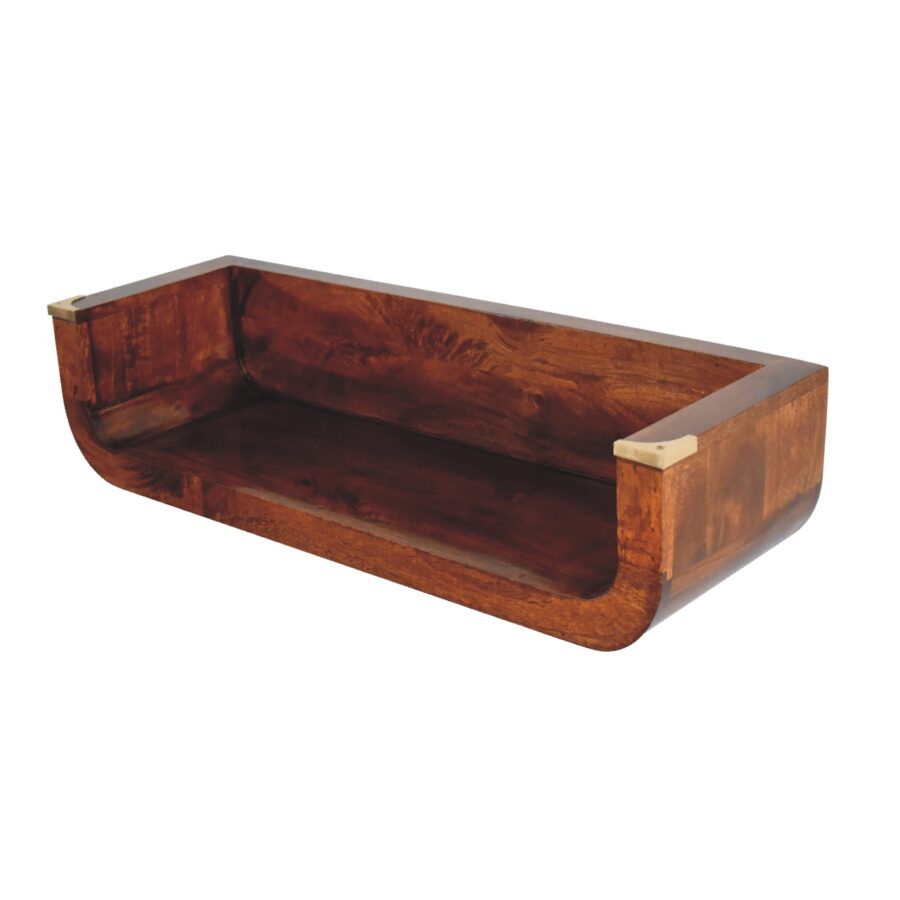 in3456 indira chestnut floating console table