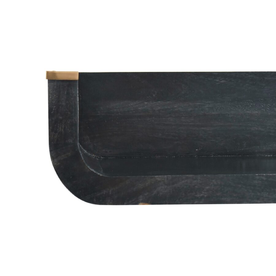 in3457 indira ash black floating console table