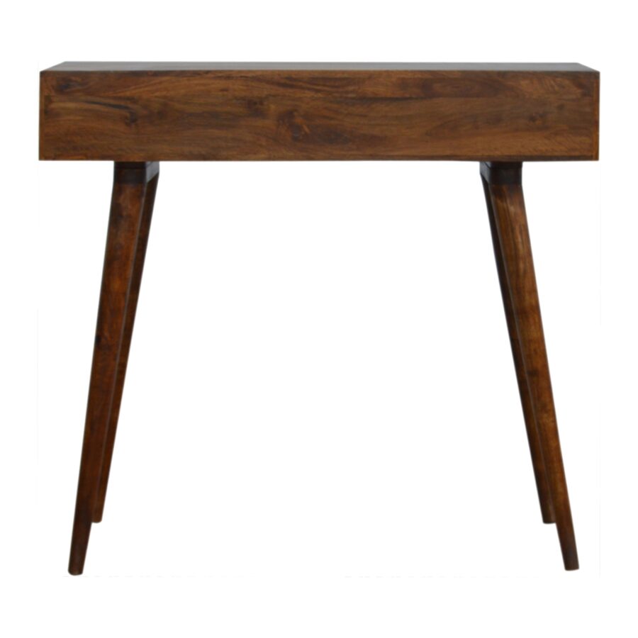 in787 chestnut diamond carved writing desk
