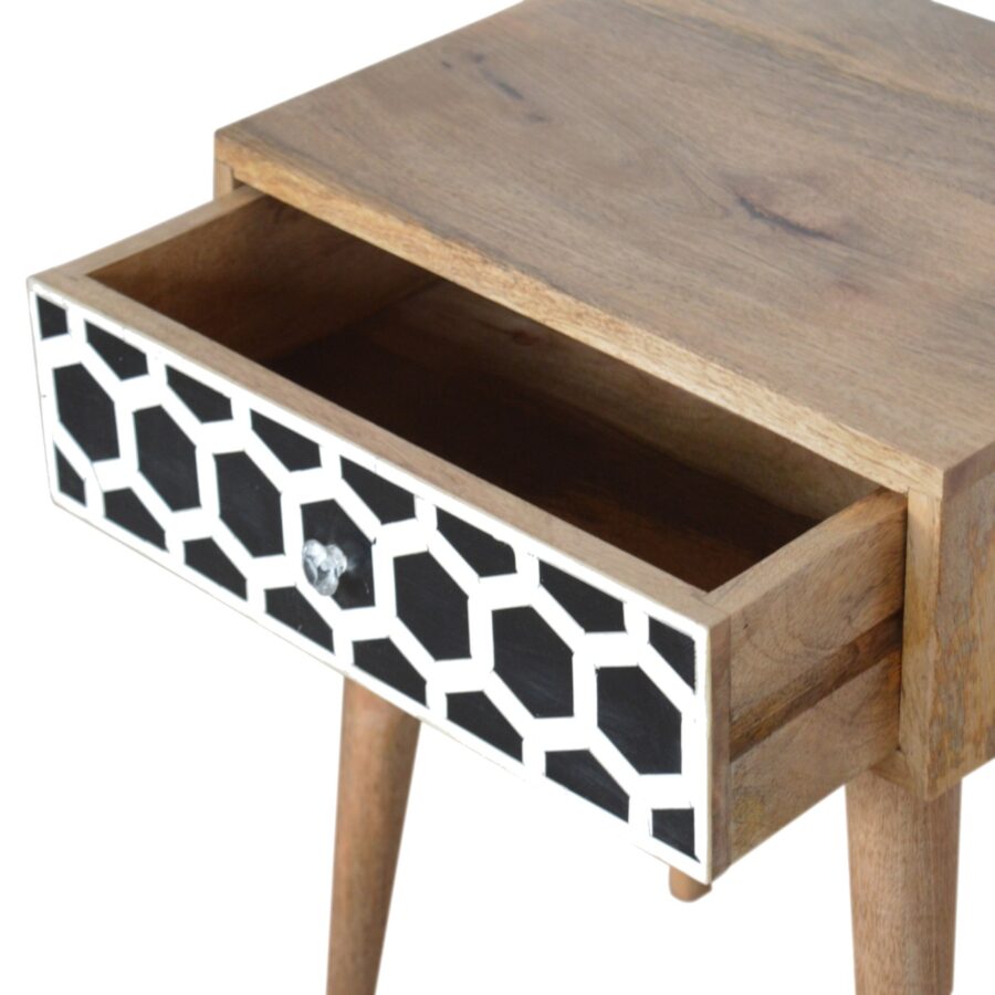 in843 bone inlay bedside