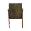 in3486 olive buffalo leather chair