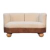 in3487 boucle cream buffalo small sofa